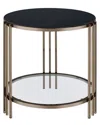 Acme Abisha End Table In Black