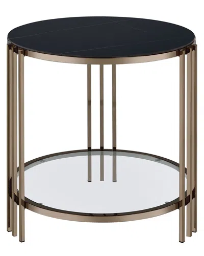 Acme Abisha End Table In Black