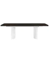 Acme Carena Dining Table W/leaf In Black