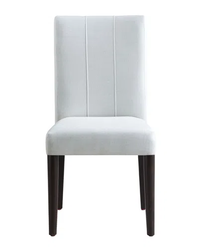Acme Carena Side Chair (set-2), Light Gray Fabric,