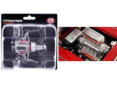 Acme Chevrolet Gasser Engine Replica From "chevrolet Corvette Gasser" 1/18 Model By  In Multi