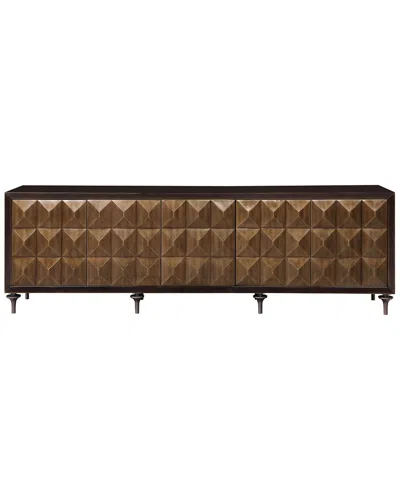 Acme Diya Console Cabinet In Brown