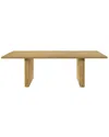 Acme Einar Dining Table In Brown