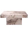 Acme Fultan Coffee Table, Engineered Stone