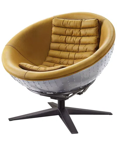 Acme Furniture Accent Chair In Brown