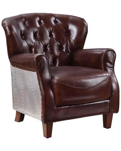 Acme Furniture Accent Chair In Brown