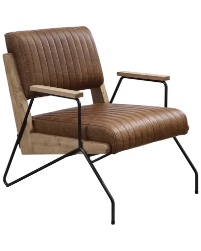 Acme Furniture Accent Chair In Cocoa