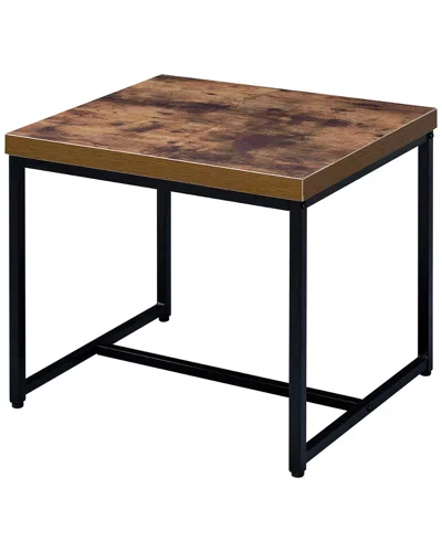 Acme Furniture Acme Bob End Table In Brown