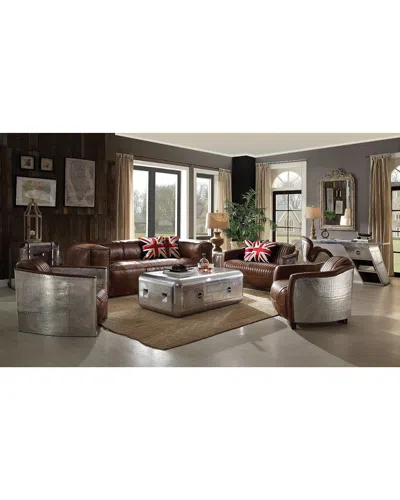 Acme Furniture Acme Brancaster Sofa In Silver