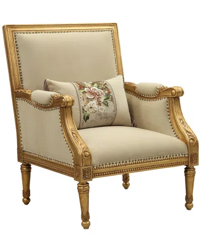 Acme Furniture Acme Daesha Accent Chair In Brown