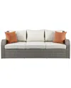 Acme Furniture Acme Salena Patio Sectional & 2 Ottomans