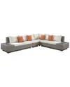 Acme Furniture Acme Salena Patio Sectional & Cocktail Table
