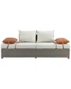 Acme Furniture Acme Salena Patio Sofa & Ottoman