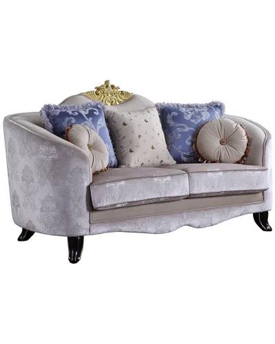 Acme Furniture Acme Sheridan Loveseat In Gray
