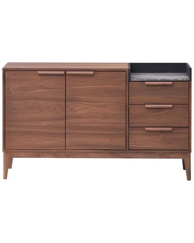 Acme Furniture Bevis Server In Brown