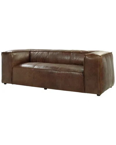 Acme Furniture Brancaster Sofa In Brown