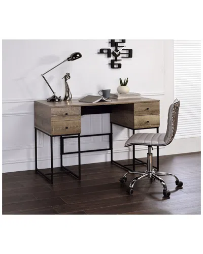 Acme Furniture Desirre Desk In Brown