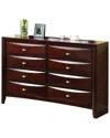 Acme Furniture Dresser In Espresso