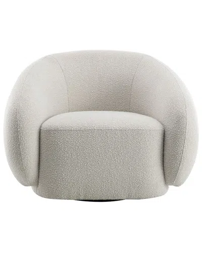 Acme Furniture Isabel Chair With Swivel In White