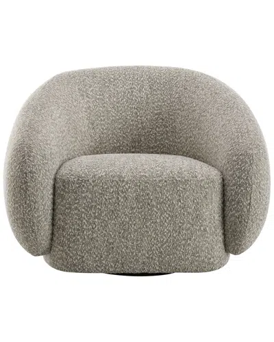 Acme Furniture Isabel Chair With Swivel In Gray