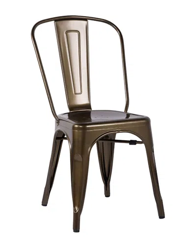 Acme Furniture Jakia Side Chair In Brown