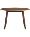 Acme Furniture Keiki Round Dining Table In Brown