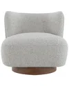 Acme Lisa Accent Chair In Gray