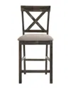Acme Furniture Martha Ii Counter Height Chair Set Of 2