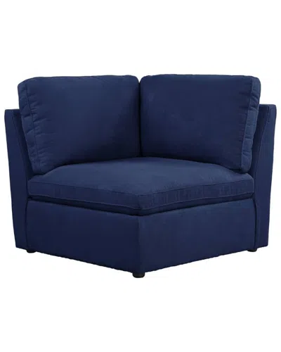 Acme Furniture Modular Wedge In Blue
