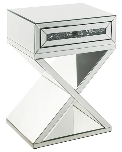 Acme Furniture Noralie Accent Table In White