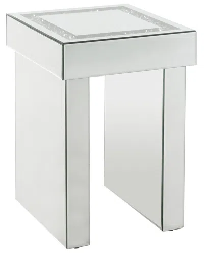 Acme Furniture Noralie End Table In White