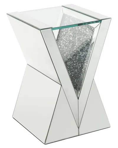 Acme Furniture Noralie End Table In White