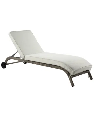 Acme Furniture Patio Sun Lounge In White