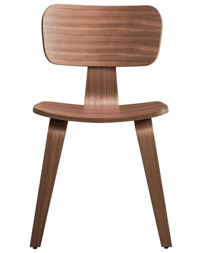Acme Furniture Set Of 2 Casson Side Chairs In Brown