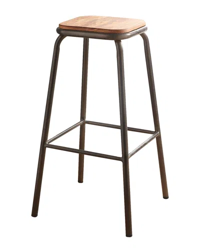 Acme Furniture Set Of 2 Scarus Bar Stools In Black