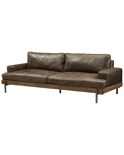 Acme Furniture Silchester Sofa In Brown