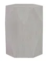 Acme Hanniel End Table In White