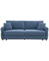 Acme Haran Sofa W/sleeper In Blue