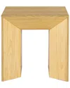 Acme Harold End Table, Natural Oak