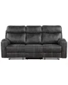 Acme Hirah Motion Sofa In Black
