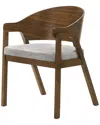 Acme Hoyte Arm Chair (set-2), Walnut