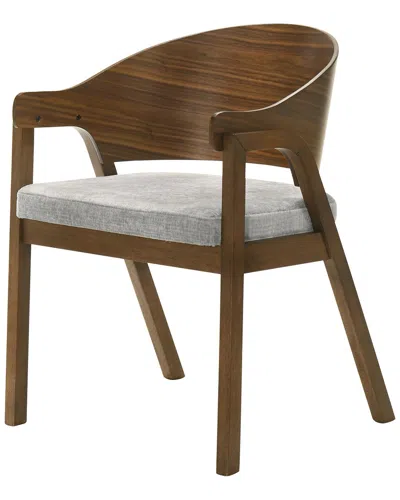 Acme Hoyte Arm Chair (set-2), Walnut