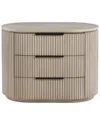 Acme Leanna Nightstand W/usb Port In Neutral