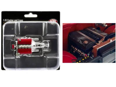 Acme Ls3 Engine & Transmission Replica From "1967 Chevrolet C-10 Custom" 1/18 Model By