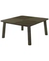 Acme Mallin Dining Table, Walnut In Green