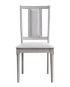 Acme Marta Side Chair (set-2), Beige Linen & Natur