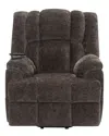 Acme Pacay Power Recliner W/lift In Brown