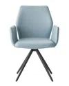 Acme Segismunda Arm Chair W/swivel In Blue