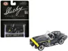 Acme Shelby Cobra 427 S/c "terlingua Racing Team" Black With Yellow Stripe "shelby Collectibles" Series 1 In Black