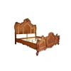 Acme Solid Wood Panel Bed In Brown